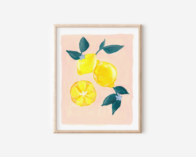 Lemons in Gouache