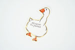 Resident Silly Goose Matte Vinyl Sticker
