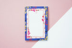 Bright Blue Tropical Notes Memo Pad