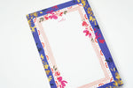 Bright Blue Tropical Notes Memo Pad