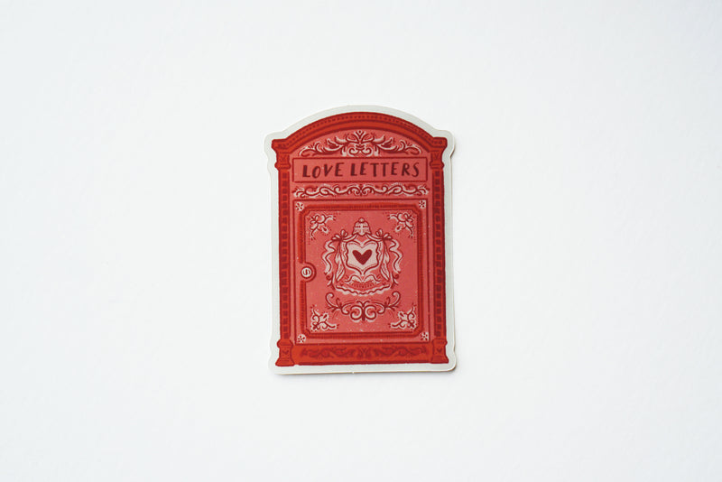 Love Letters Vintage Mailbox Matte *Mirror Edition* Sticker