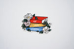 One More Chapter Book Stack Sticker