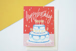 Confetti Cake Happy Birthday Card