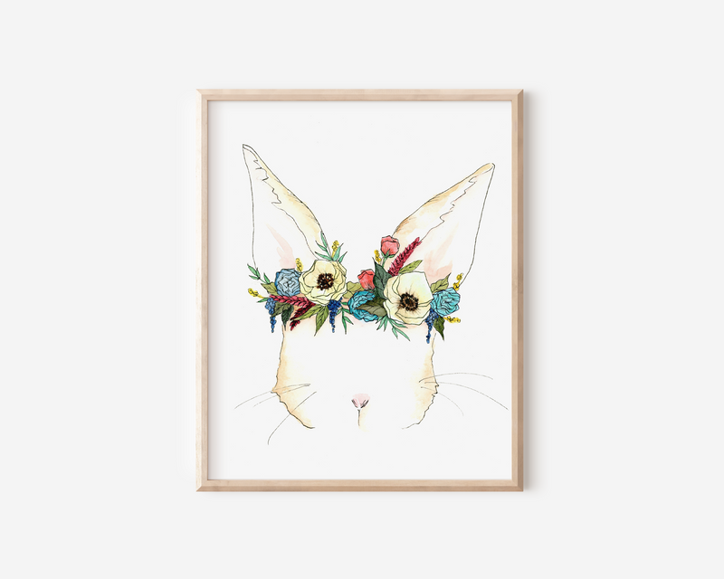 Bunny Flower Crown