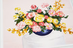 Floral Impressions, in Pink