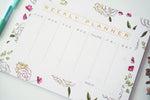 Floral Weekly Planner