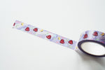 Fun Mushroom Silver Foil Washi Tape