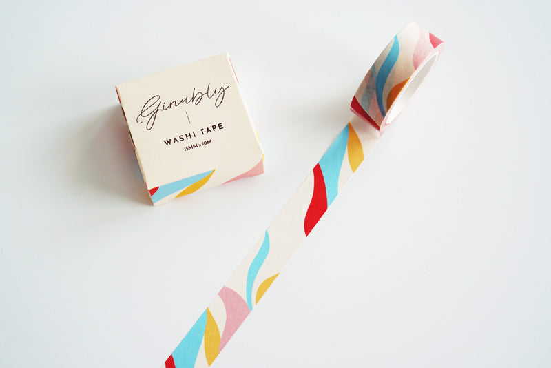 Floral Washi Tape Flower Washi Tape By Ginably