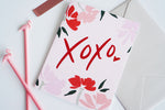 XOXO Valentine's Day Card