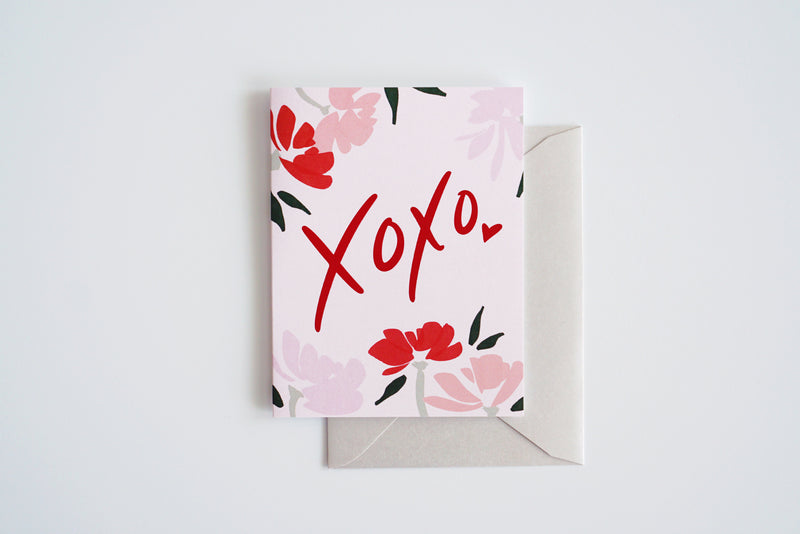 XOXO Valentine's Day Card