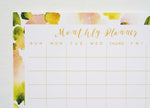 Abstract Monthly Planner - Ginably - 3