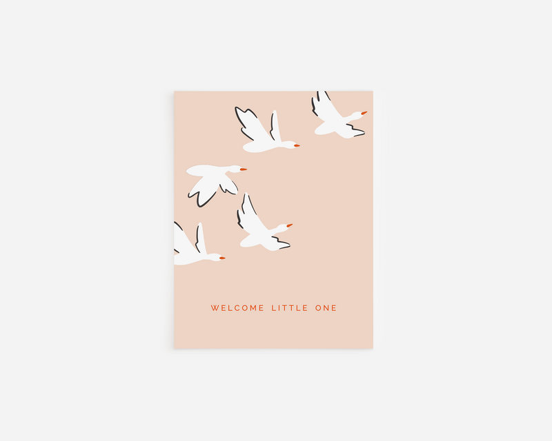 Welcome Little One, New Baby Card