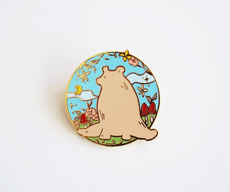Storybook Bear Enamel Pin