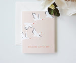 Welcome Little One, New Baby Card