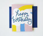 Rainbow Happy Birthday Card