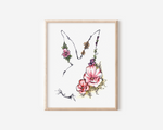 Woodland Rabbit Head